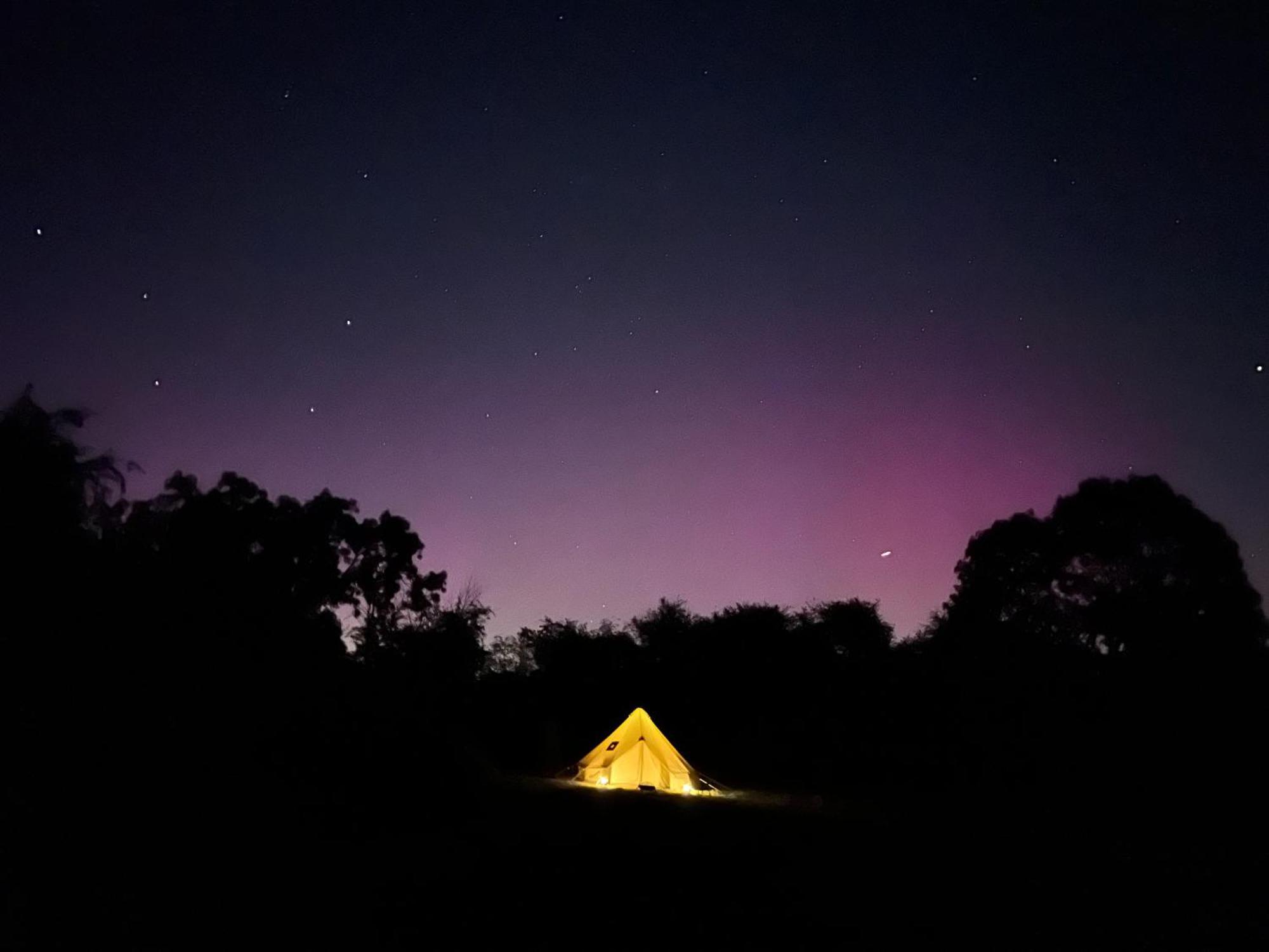 Bell Tent 4M Fossewold Farm Camping Moreton-in-Marsh ภายนอก รูปภาพ